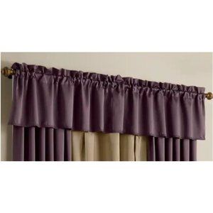 Shanghai Dahlia Valance 678229 2 pair PLUM